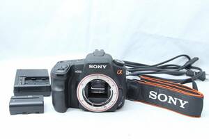 値下げ○ソニー SONY α200 BODY デジタル一眼レフカメラ DSLR-A200 動作好調♪