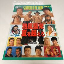 全日本プロレス 1991 サマーアクション・シリーズ 熱風襲来夏を超えろ テリー・ゴディ スティーブ・ウィリアムス トミー・ロジャース_画像1