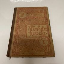 ナショナルリードル NEW NATIONAL READERS no.1 明治20年 中村浅吉（翻刻人） 英語 教科書_画像1