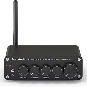 BT30D Bluetooth5.0アンプ パワーアンプ サウンドアンプ SUB音量/周波数調整 高性能TPA3116D2チップ ステレオ オーディオアンプ