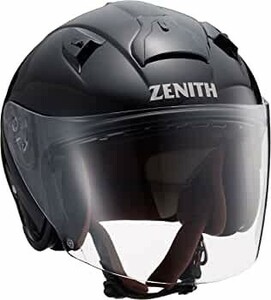 ヤマハ(Yamaha)バイクヘルメット ジェット YJ-14 ZENITH サンバイザーモデル 90791-2280L メタルブラック L (頭囲 58cm~59cm)