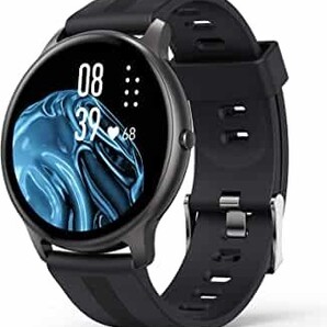 iPhone&Android対応 smart watch 腕時計 睡眠モニター 歩数計 消費カロリー計 着信通知 活動量計 smart watch 1.3インチ 33mm