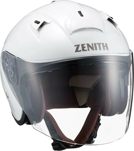 ヤマハ(Yamaha)バイクヘルメット ジェット YJ-14 ZENITH サンバイザーモデル 90791-2278L パールホワイト L (頭囲 58cm~59cm)