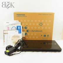 東芝 dynabook T451 4GB ノートパソコン ブラック 箱付 TOSHIBA■_画像1