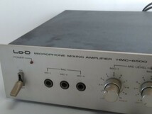 日立ＬOーＤ　MICＲＰＨONE　MIXING　AMＰＬIFIEＲ　ＨMCー6500 　_画像2