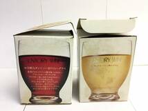 [食器] グラス 2個セット「SUNTORY WINE：サントリーワイン：噂のグラス」高さ：約10cm_画像7