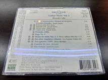 CD / BROUWER : Guitar Music Vol.1 / 『D16』 / 中古_画像2