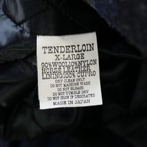 TENDERLOIN テンダーロイン 09AW T-PEA COAT NAVY Pコート ジャケット 紺 Size 【XL】 【中古品-良い】 20760555_画像9