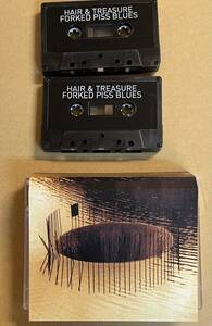  кассетная лента Hair & Treasure Forked Piss Blues Ambient Experimental электронный музыка 