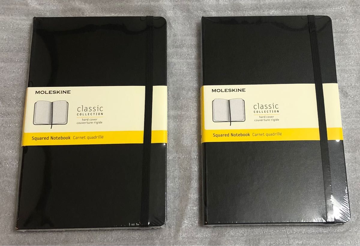 2冊セット 背表紙少し折れ跡有り モレスキン MOLESKINE ノート ラージ