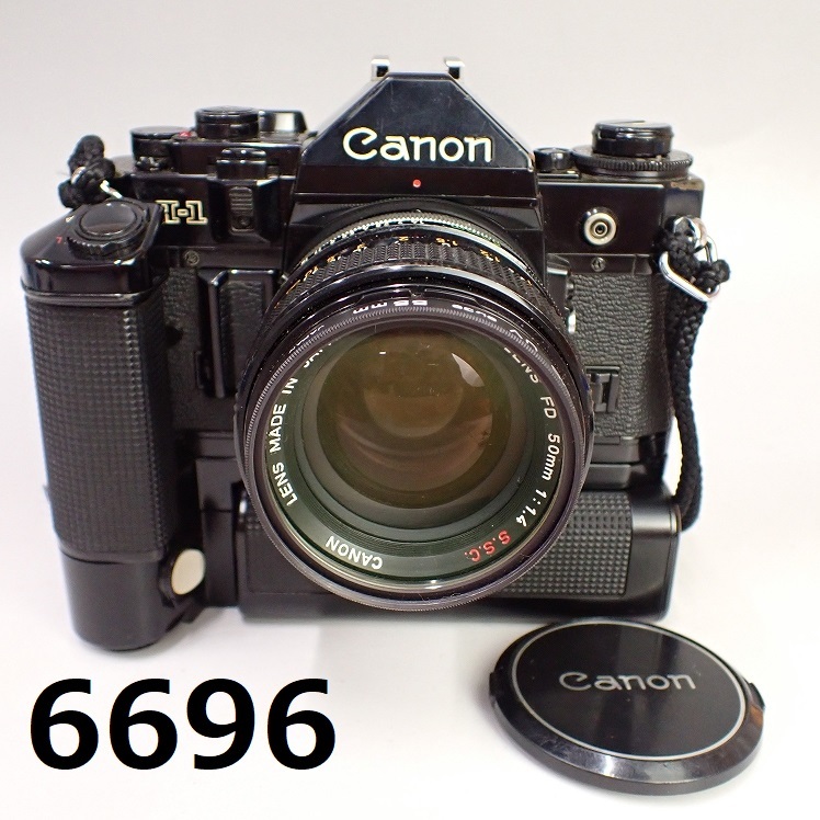 美品)canonA-1+モータードライブ+レンズセット | knowhowtrg.com