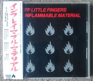 STIFF LITTLE FINGERS/INFLAMMABLE MATERIAL 輸入盤CD 送料無料 おまけカラーコピー帯付き スティッフ・リトル・フィンガーズ