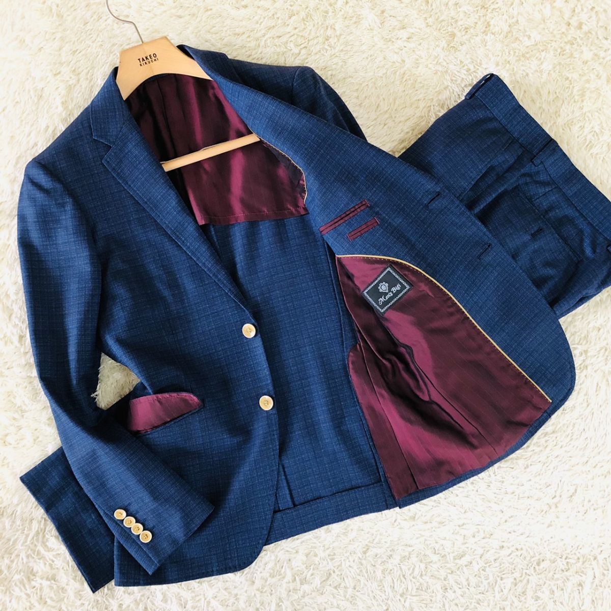 ヤフオク! -「men's bigi メンズビギ」(Mサイズ) (シングルスーツ)の