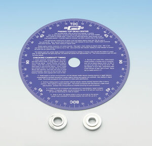 全円分度器 バルブタイミング ポートタイミング測定用 S14 S15に　アメリカ Mr.Gasket社製