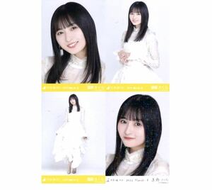 【M8】乃木坂46 公式グッズ 生写真 4枚コンプ　 ヨリチュウヒキ　遠藤さくら　2022 March-II 乃木コレ ランダム生写真 レア 4種コンプ