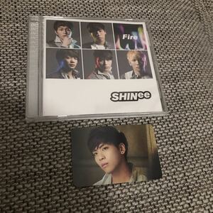 shinee fire ジョンヒョン　トレカ　CD