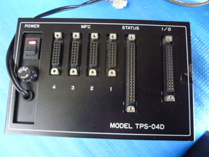 中古品 Tylan マスフローコントローラー電源 TPS-04D 通電確認のみ。