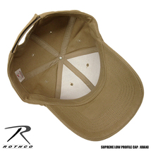 ROTHCO 新品 ロープロファイル キャップ (ベージュ) 無地 ベースボール 深め 野球帽 帽子 メンズ レディース LP Low Profile Cap フリー_画像5