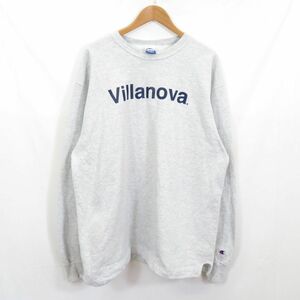 ビッグサイズ Champion VILLANOVA 裏起毛 スウェットシャツ トレーナー sizeXXL/チャンピオン USA 古着　0303