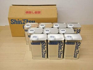 □未使用品!! 信越 shinEtsu シリコーン KF-96-500CS 1kg×10個 指定可燃物 可燃性液体類 シリコン系離型剤