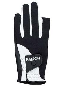 HATACHI [クールメッシュ指切手袋] BH8027-09WE ブラック MLサイズ