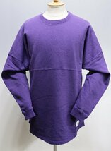 Sugar&Co. (シュガーアンドコー) Drop Sweat / ドロップスウェット 美品 グレープ size XL / ルーズシルエット / オーバーサイズ_画像2