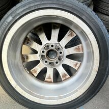 タイヤ付き純正ホイール1本　BMW3(F30)　3B20　タービンスタイリング415　6796248　18×8J　+34　120　5穴　225/45R18　2017年製　5ミリ_画像8