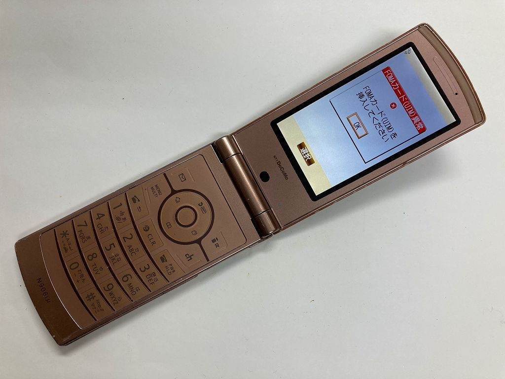 WEB限定カラー ◇ドコモ◇LEDカスタム携帯◇NEC FOMA N906iμ サマンサ