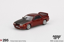 即決！ TSM トゥルースケール ミニGT 1/64 ニッサン スカイライン GT-R R32 レッドパール BBS LMホイール 右ハンドル 新品・未開封品_画像2