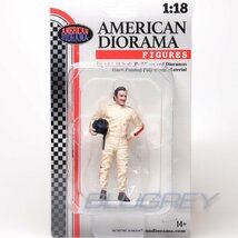 アメリカン ジオラマ 1/18 レーシング レジェンド 60s-B フィギア American Diorama Racing Legend Figure ミニチュア_画像1
