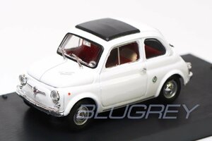 ブルム 1/43 フィアット アバルト 595SS ストラダーレ 1965 ホワイト BRUMM FIAT ABARTH 595SS STRADALE