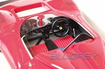 テクノモデル 1/18 フェラーリ 350 P4 スパイダー カンナム プレス 1967 レッド TECNOMODEL FERRARI SPIDER CAN-AM PRESS 限定140台_画像6