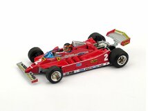 ブルム 1/43 フェラーリ F1 126C イタリアGP 1980 #2 ジル・ヴィルヌーブ ドライバー付き BRUMM FERRARI 126C GILLES VILLENEUVE_画像5