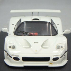△ジャンク Make Up/メイクアップ EIDOLON/アイドロン 1/43 フェラーリ F50 GT 1997 ホワイト ミニカー 同梱不可 1円スタートの画像4