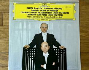 【美品】ドイツグラモフォン LP バルトーク/ストヴィンスキー ピアノ作品 (コンタルスキー兄弟)