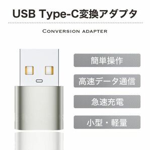 2個セットUSB Type C (メス) to USB 3.0 (オス) 変換アダプタ USB3.1 10Gbps 高速データ伝送の画像2