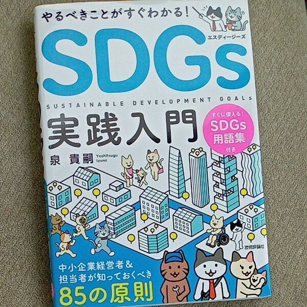 やるべきことがすぐわかる！ＳＤＧｓ実践入門　中小企業経営者＆担当者が知っておくべき８５の原則 （やるべきことがすぐわかる！） 