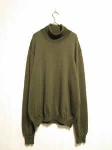 1990s SAKS FIFTH AVENUE made in ITALY merino wool turtleneck knit sweater ISSEY MIYAKE バーニーズニューヨーク タートルネック