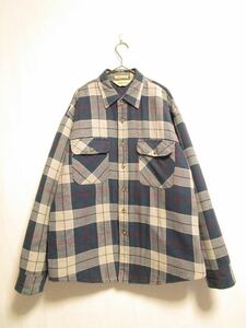 1990's ST.JOHN'S BAY vintage quilting shirt ネルシャツ キルティングジャケット