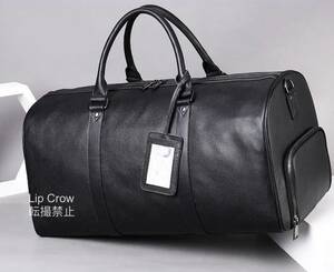  new work men's high capacity shoes inserting attaching original leather machine inside bringing in traveling bag bottom tack attaching travel bag Golf bag business trip leather independent cow leather 