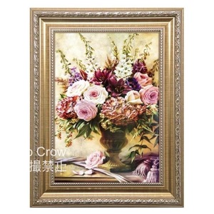 Art hand Auction Flower oil painting 55*40cm, Painting, Oil painting, Still life