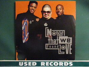 Heavy D ： Now That We Found Love 12'' (( HeavyD / 落札5点で送料無料