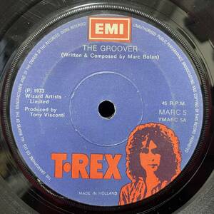 ◆オランダプレス7”s!◆T. REX◆THE GROOVER/MIDNIGHT◆