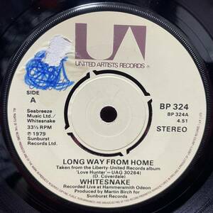 ◆難あり◆UKorg7”s!◆WHITESNAKE◆LONG WAY FROM HOME◆