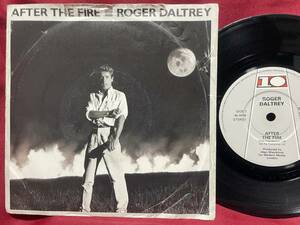 ◆UKorg7”s!◆ROGER DALTREY◆AFTER THE FIRE◆