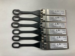 0215-O★Brocade SFP 16GB トランシーバー★57-0000088-01★中古現状渡し6個セット★ 送料185円(クリックポスト)