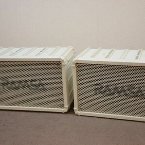 RAMSA PAスピーカー 2way WS-A80 ナショナル ラムサ 中古 現状品の画像1