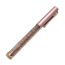 SWAROVSKI Crystalline Gloss スワロフスキー クリスタル ボールペン ピンク キャップ式_画像3