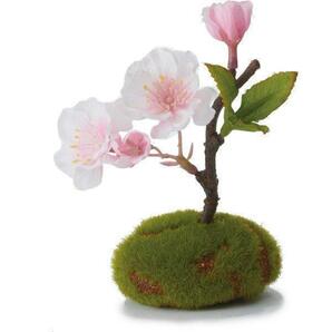 【新品/2個セット】ミニ桜苔玉 造花 花材 置物 インテリア アートフラワーの画像3