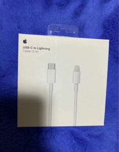 Apple USB-C Lightningケーブル 2m MX0K2FE/A